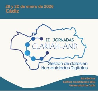 IMG Abierta la inscripción para las II Jornadas Clariah-AND 29 y 30 de enero